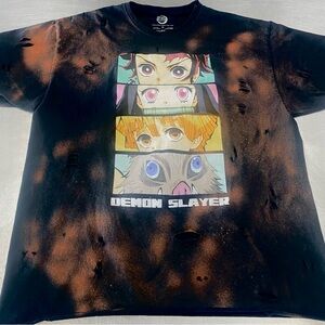 Distressed graphic T-shirt